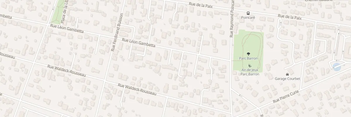 Plan du 57 Rue Léon Gambetta à Villenave-d’Ornon