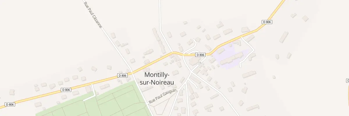 Plan du 1 Rue Edouard Manet à Montilly-sur-Noireau