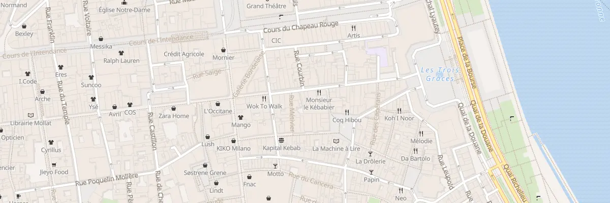 Plan du 48 Rue Saint-Rémi à Bordeaux