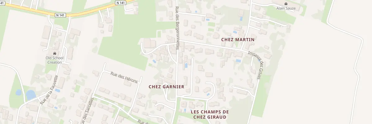 Plan du 28B Rue des Bergeronnettes à Chaniers