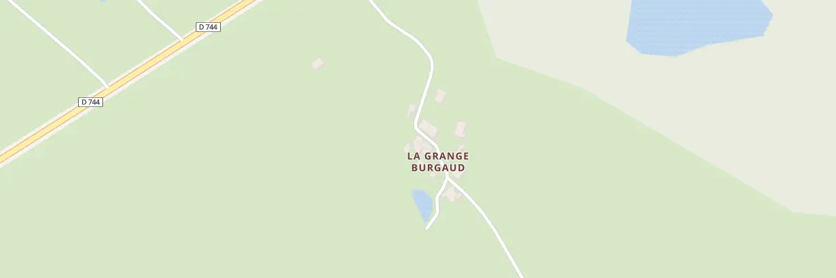 Plan du 2B La Grange Burgaud au Busseau