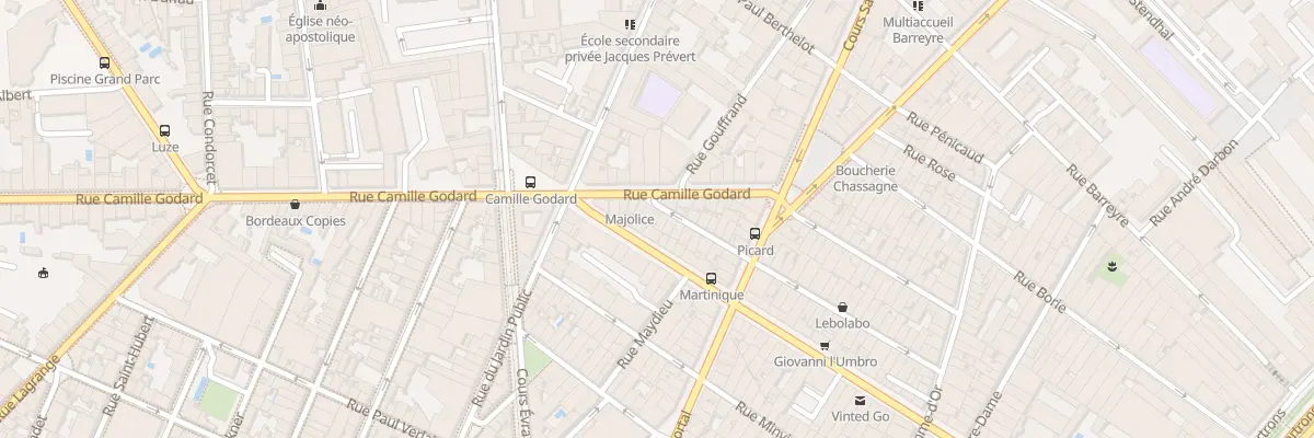 Plan du 62 Rue des Retaillons à Bordeaux