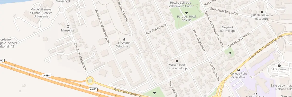 Plan du 26 Rue Jules Verne à Villenave-d’Ornon