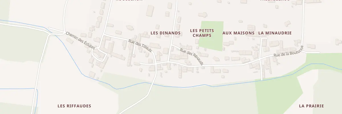 Plan du 40 Rue de la Boutonne à La Vergne