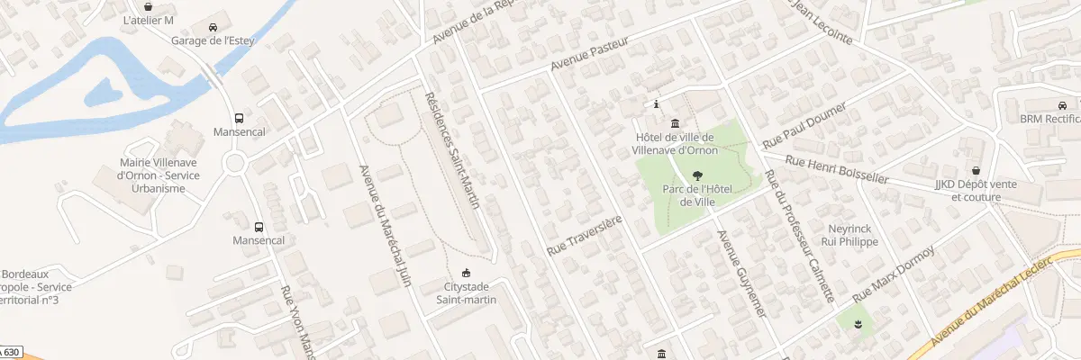 Plan du 35B Rue Jules Verne à Villenave-d’Ornon