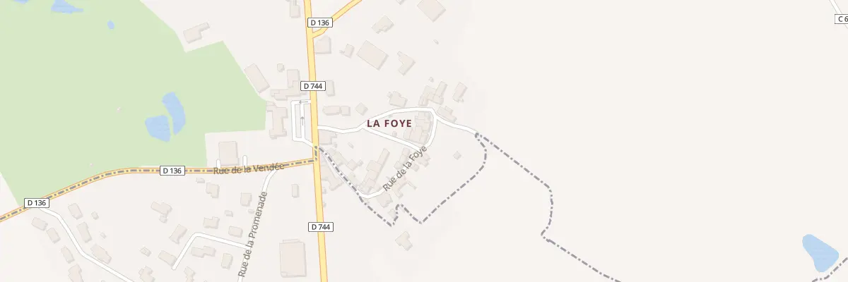 Plan du 17 Rue de la Foye à L’Absie