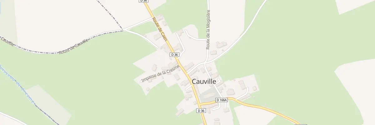 Plan du 15 Rue de la Forge à Cauville