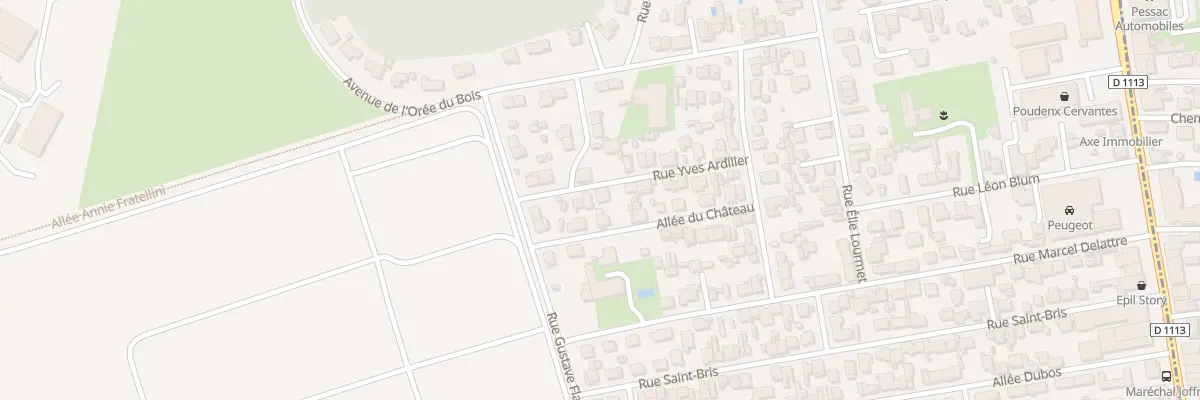Plan du 18B Rue Yves Ardiller à Villenave-d’Ornon