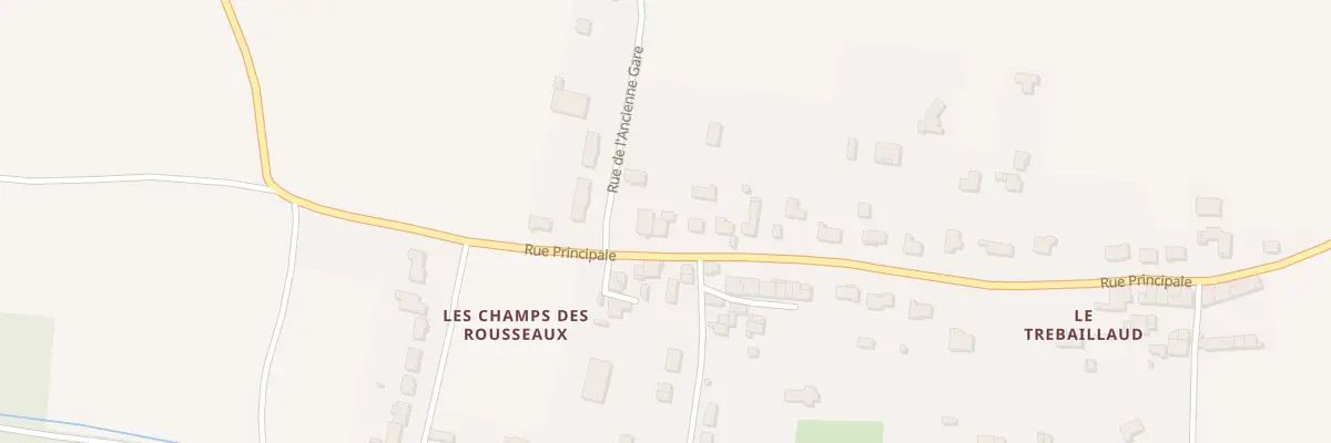 Plan du 54B Rue Principale à La Vergne