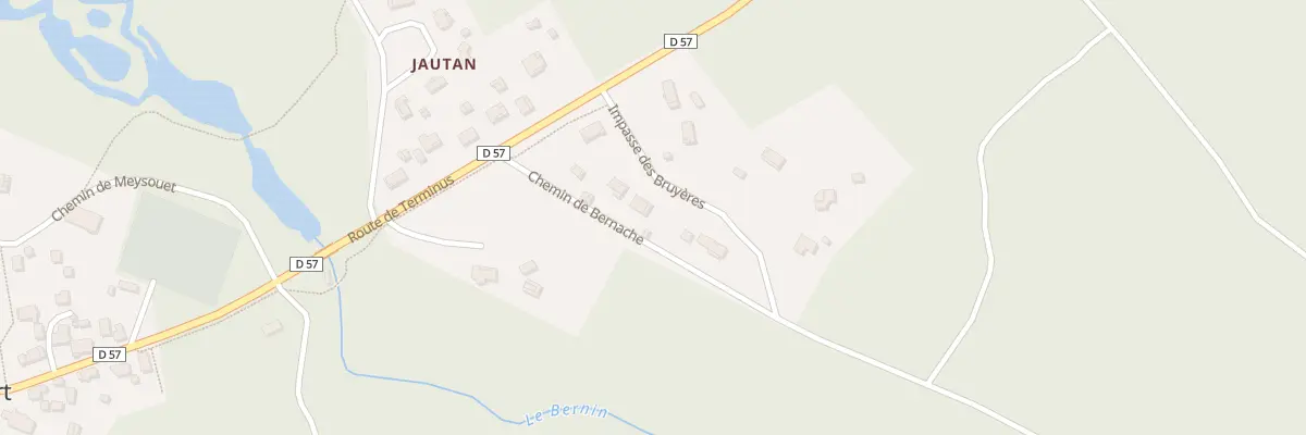 Plan du 121 Jautan à Vert