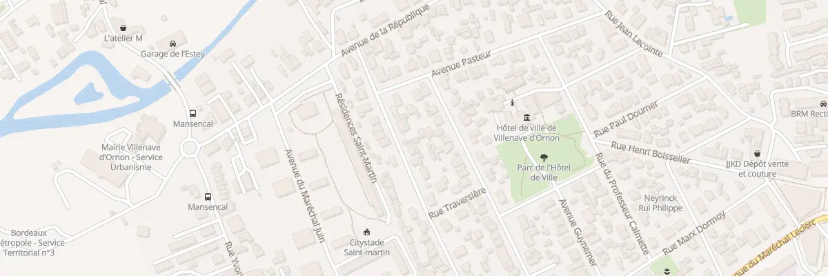 Plan du 39 Rue Jules Verne à Villenave-d’Ornon
