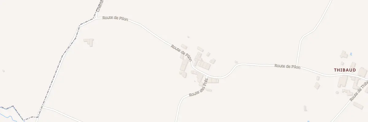 Plan du 87 Pilon à Campugnan