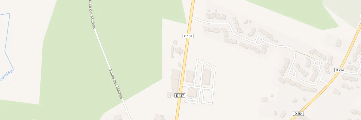 Plan du 24 Rte de Saintes à Étauliers