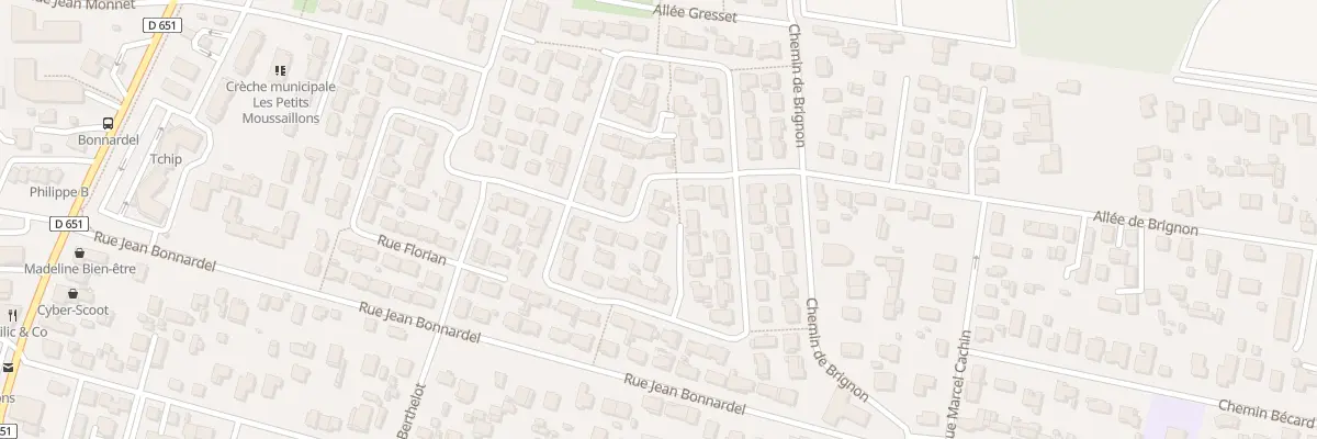 Plan du 43 Rue Condorcet à Villenave-d’Ornon