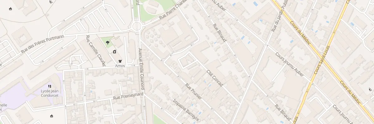 Plan du 26 Rue Cite Conrad à Bordeaux