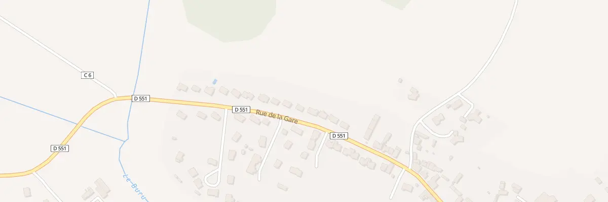 Plan du 34 Rue de la Gare à Arquenay