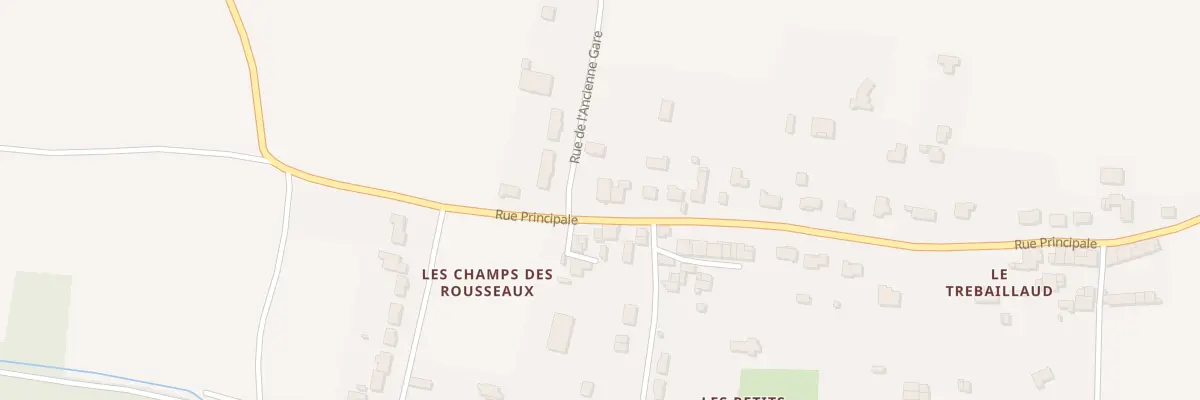 Plan du 56 Rue Principale à La Vergne