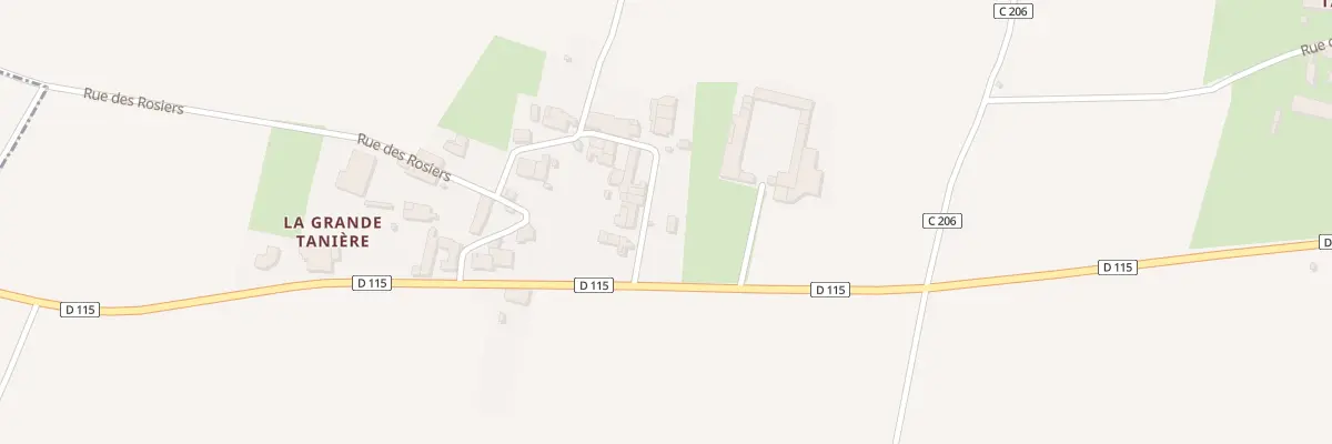 Plan du 4 Rue des Lavandes à Migré