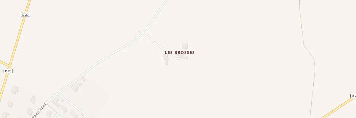 Plan du 100 Che de Beausoleil à Bazougers