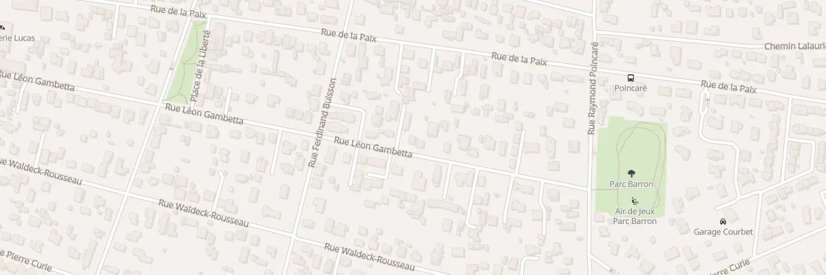 Plan du 46 Rue Léon Gambetta à Villenave-d’Ornon