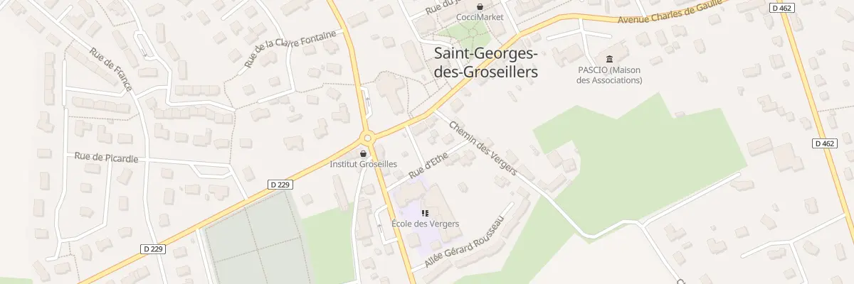 Plan du 4 Av Charles de Gaulle à Saint-Georges-des-Groseillers