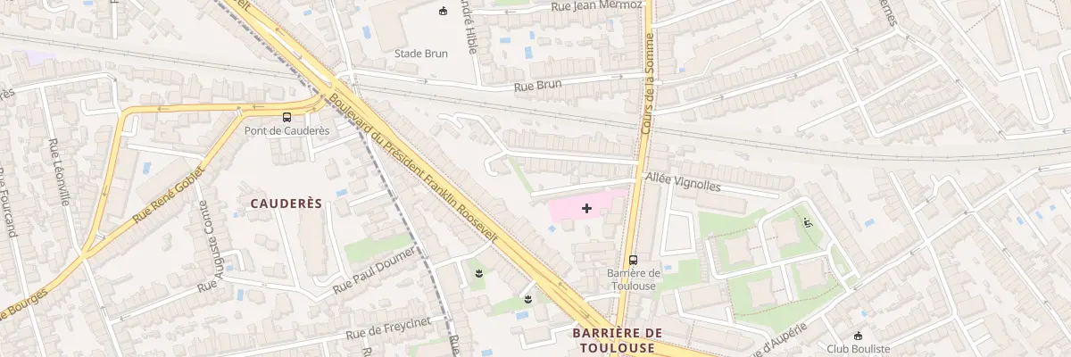 Plan du 26 Imp Toussaint-Louverture à Bordeaux