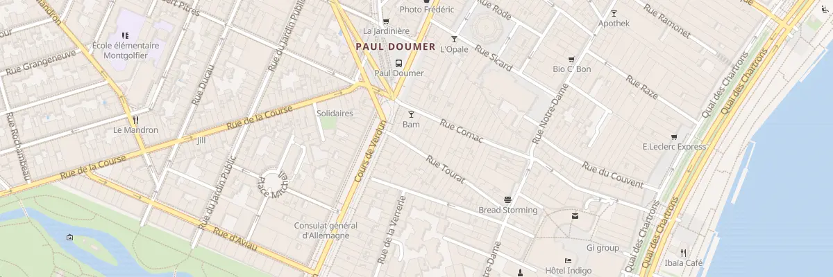 Plan du 35 Rue Tourat à Mérignac