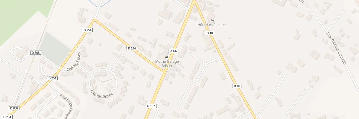 Plan du 11 Rue Principale à Étauliers
