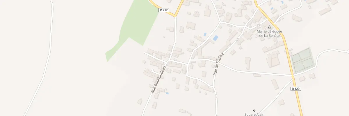 Plan du 18 Rue du Stade La Benate à Essouvert