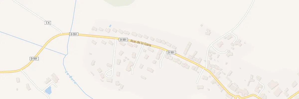 Plan du 25 Rue de la Gare à Arquenay