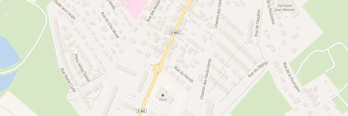 Plan du 287 Rue de Domfront à Flers