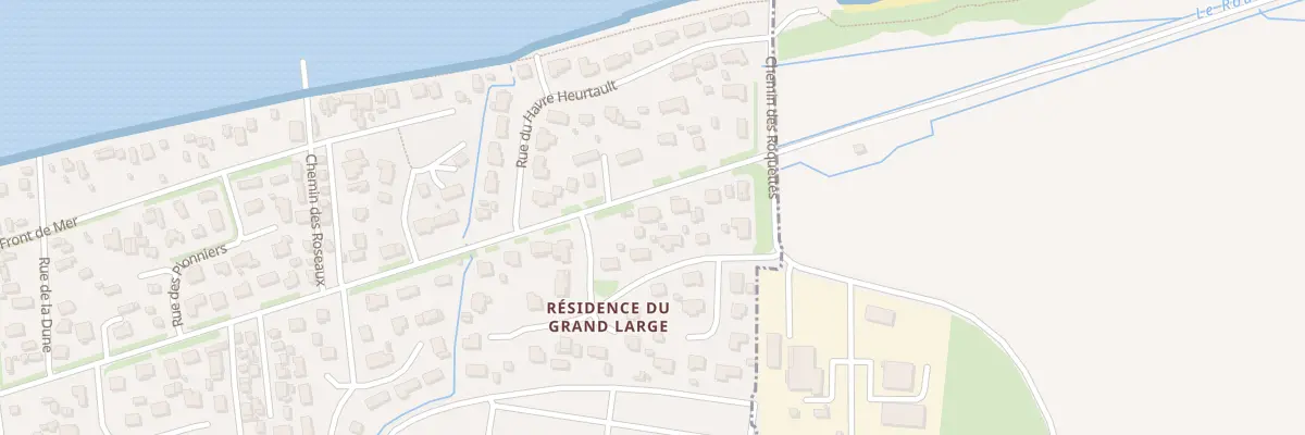 Plan du 25 Rue Royal Hampshire Regiment à Asnelles