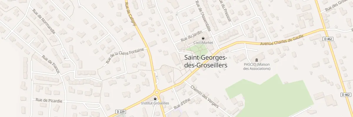 Plan du 3 Rue Private Smith à Saint-Georges-des-Groseillers