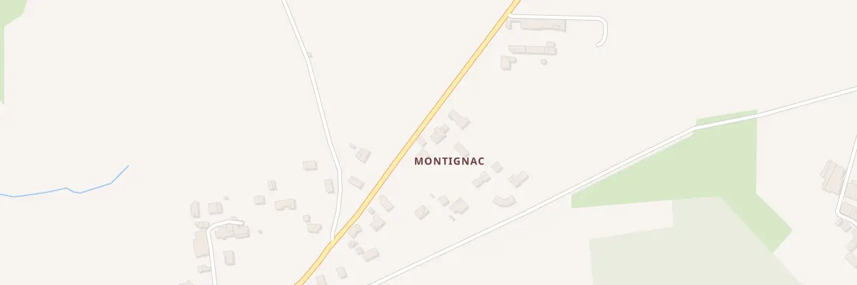 Plan du 246B Montignac à Berson