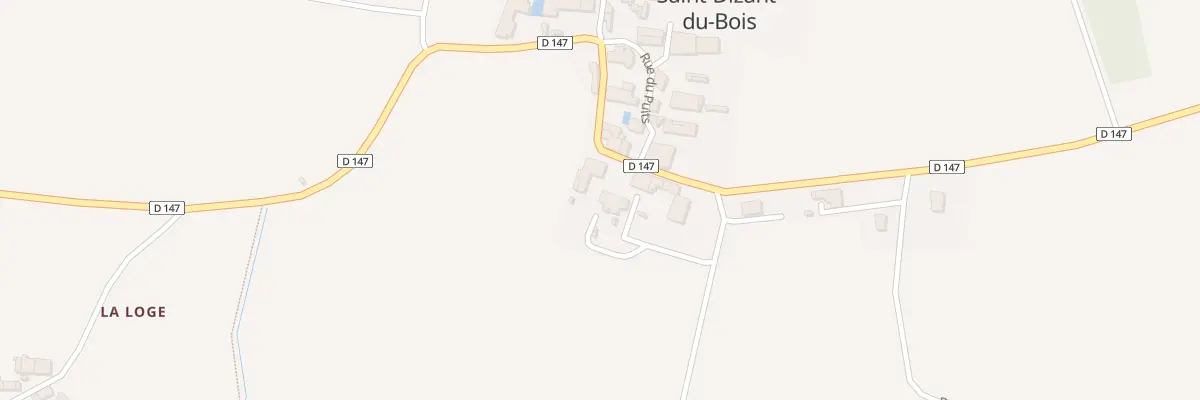 Plan du 4 Che de la Croix à Saint-Dizant-du-Bois