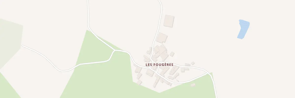 Plan du 8 Les Fougeres à Scillé