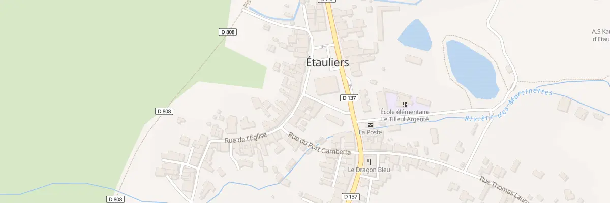 Plan du 2 Rue de l’Eglise à Étauliers
