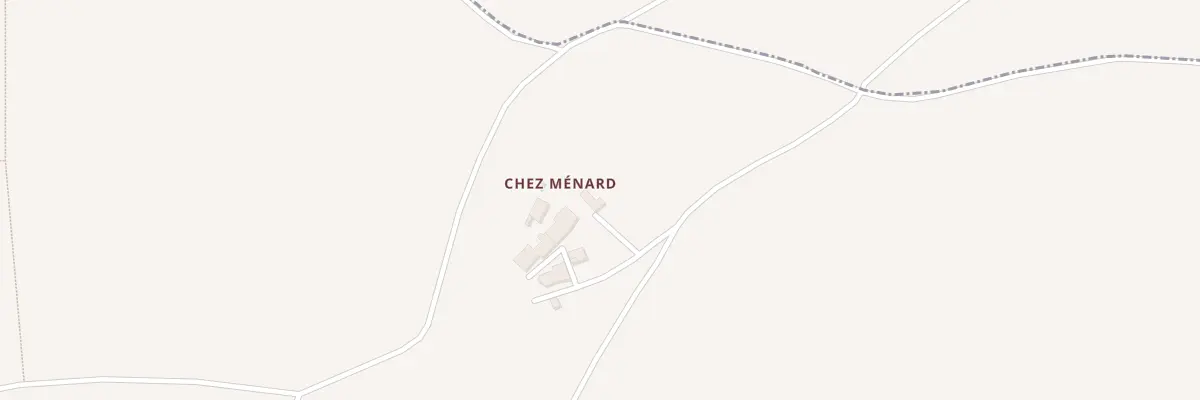 Plan du 4 Chez Ménard à Mazerolles