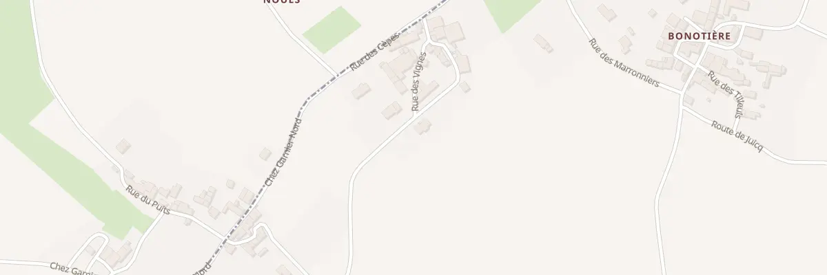 Plan du 11 Rue des Lauriers à Juicq