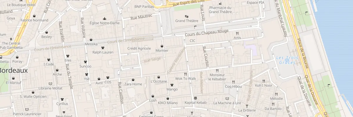 Plan du 69 Rue Saint-Rémi à Bordeaux