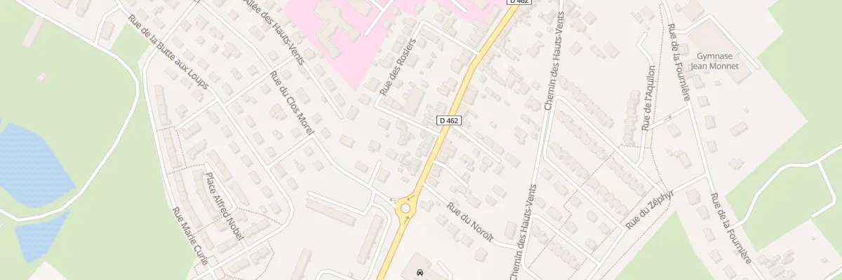 Plan du 222 Rue de Domfront à Flers