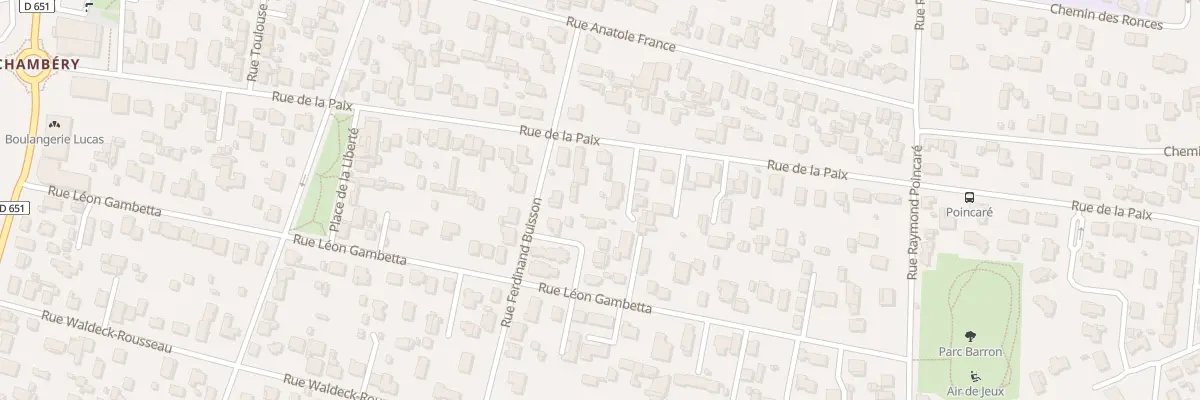 Plan du 53 Rue de la Paix à Villenave-d’Ornon