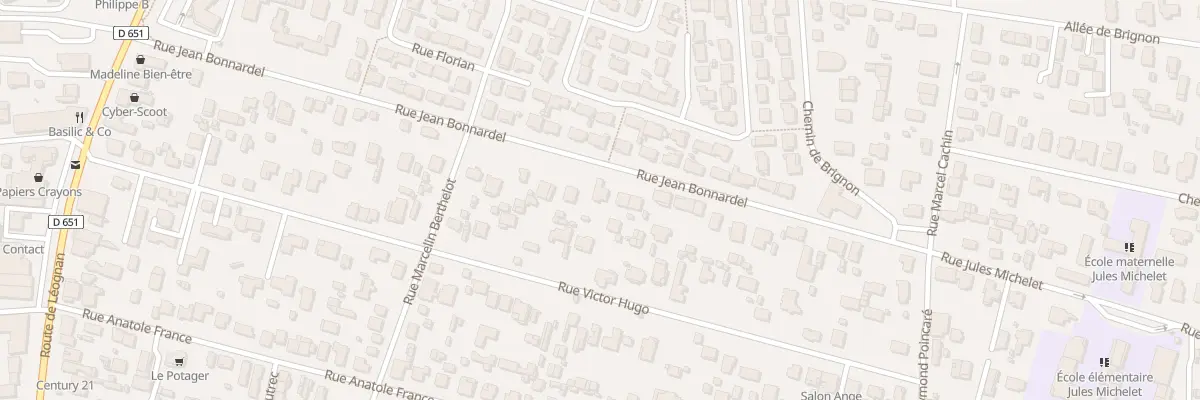 Plan du 41 Rue Jean Bonnardel à Villenave-d’Ornon