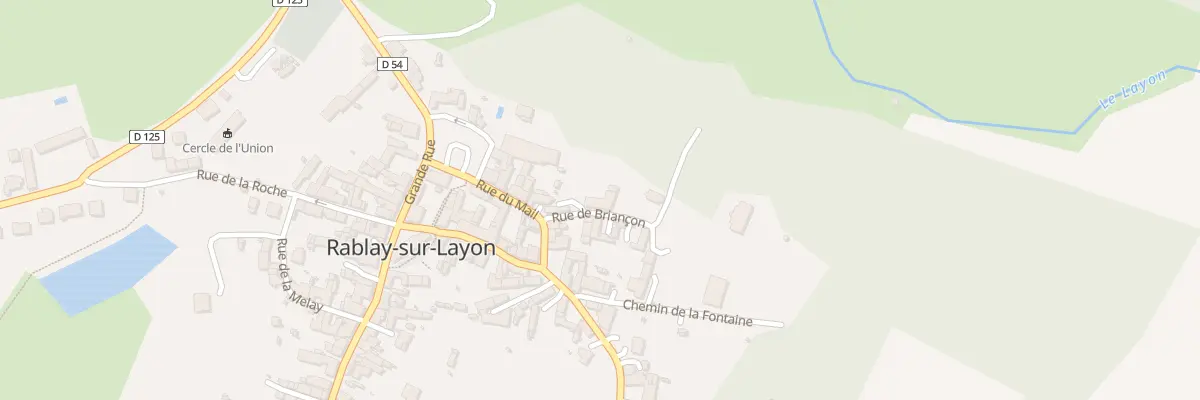 Plan du 1 Rue de Briançon à Bellevigne-en-Layon