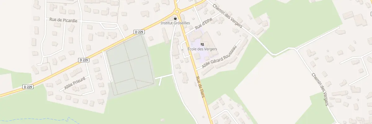 Plan du 12 Rue de Flers à Saint-Georges-des-Groseillers