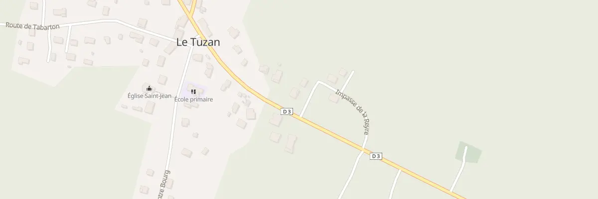 Plan du 39 Imp de la Reyre au Tuzan