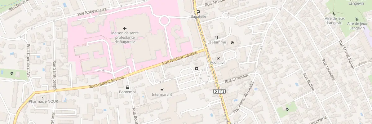 Plan du 346 Rue Frédéric Sevene à Talence