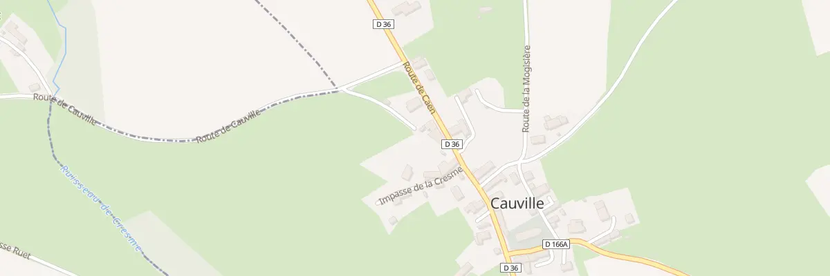 Plan du 5081 Le Bourg à Cauville