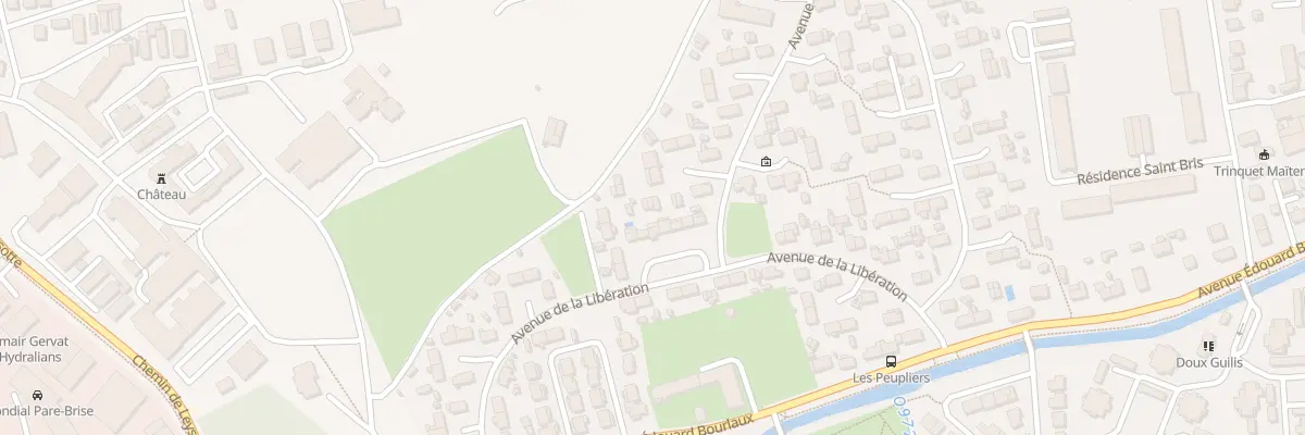 Plan du 5 Pl de la Libération à Villenave-d’Ornon