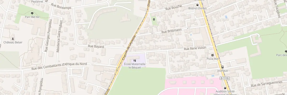 Plan du 35B Rue René Voisin à Villenave-d’Ornon